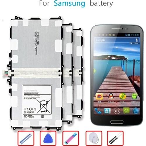 NEW Tablet Battery T8220E T8220C T8220U T8220K for Samsung Galaxy SM-P601 P600 T520 T525 P605 P607T Note10.1 2014 8220mAh