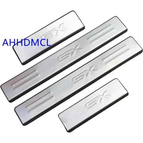 Car Welcome Pedal Threshold Strip Door Sill Strip For Mitsubishi ASX 2013 2014 2015 2016 2017 2018 2019