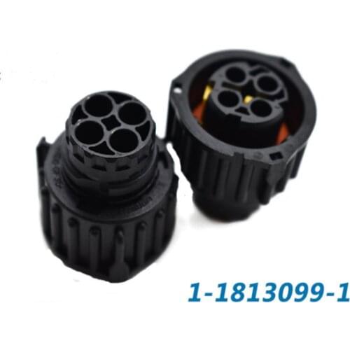 Free Shipping 1-1813099-1 1-1813099-2 1-1813099-3 1-1452424- 10SETS SAMPLE 4PIN AMP Connector Car Electrical Wire Connectors