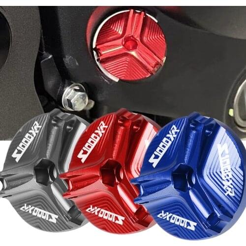 FOR BMW S1000XR 2014-2020 Motorcycle Engine Oil Filter Cup Plug Cover Screw motor accessories S1000XR S 1000 XR 2015 2016 2017
