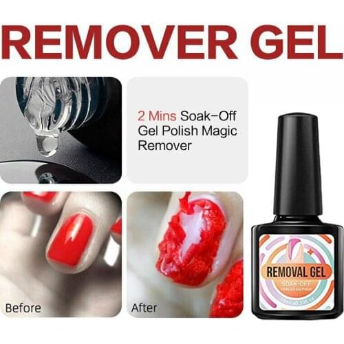 Nail Gel Remover UV Gel Polish Clean Degreaser Nail Art Accessory Removal Tool MH88