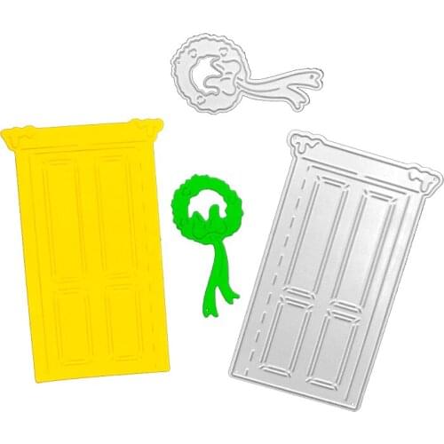 Julyarts Door Die Cuts For Card Making Scrapbooking Tools For DIY Scrapbooking Album Cards Crafts Embossing Dies