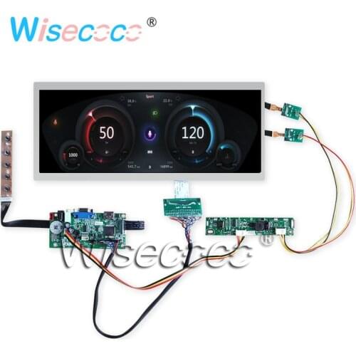 12.3 "High Brightness Ultra Wide Screen Resolution 1920*720 Module C123HAN01.1 with VGA LVDS for Vehicle Instrumentation