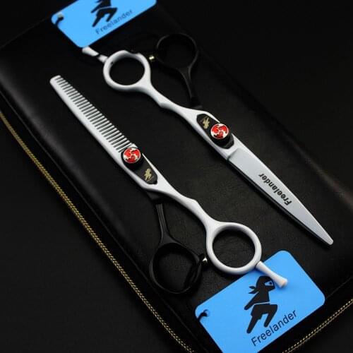 Freelander 6.0 inch Styling Hair Scissors Set Professional Barber Hairdressing Scissors