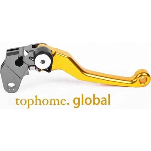 New Motorcycle Top Quality CNC Aluminum Pivot Dirt Bike Clutch levers Golden Colour For Yamaha TTR250 1993-2013 1994 1995 1996