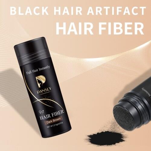 New Authentic Keratin 27.5g Black Hair Building Fiber Spray Powder Hair Loss Concealer Hair Care Growth Products Salon Beauty