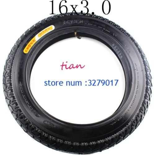 2019 electric bicycle tires 16x3.0 inch Electric Bicycle tire with good quality bike tyre whole sale use