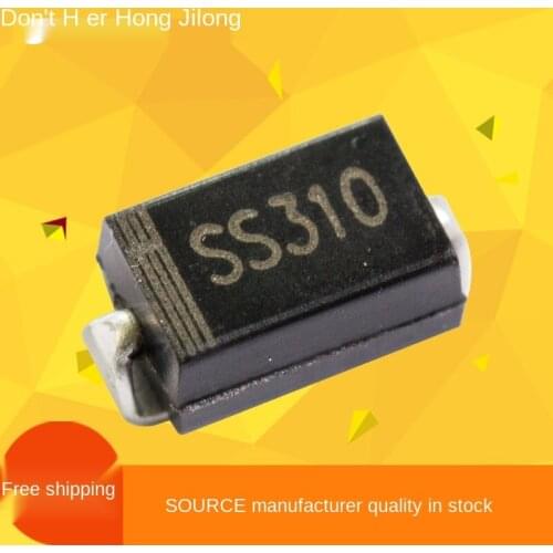 SMD Schottky diode ss310 SMA sr3100 do-214ac 3A / 100V 1K