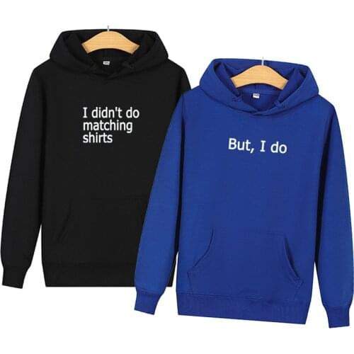 Harajuku Hoodie Women Couple Sweatshirt Pocket Funny Letter Print Pullover Men Lovers Hoodies Oversized Sportswear Cotton Coat
