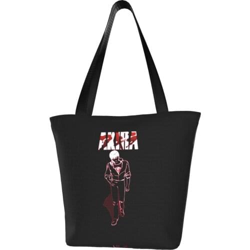 Akira Polyester outdoor girl handbag, woman shopping bag, shoulder bag, canvas bag, gift bag