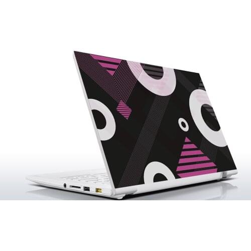 Sticker Master Purple Shape Universal Sticker Laptop Vinyl Sticker Skin Cover For 10 12 13 14 15.4 15.6 16 17 19 "Inc Notebook decal for Macbook,asus,Acer,Hp,Lenovo,Huawei,Dell,Msi,Apple,Toshiba,Compaq