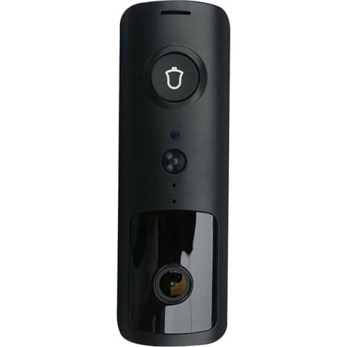 1080P HD WiFi Camera Doorbell Home Security Accessories PIR Motion Detection Wireless Video Intercom Door Ring 166 Wide-angle