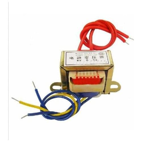 1)50W EI Ferrite Core Input 220V 50Hz Vertical Mount Electric Power Transformer Output 9VAC-0-9VAC