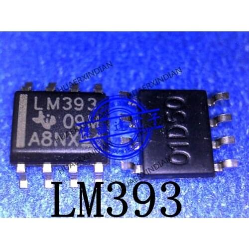 1Pieces New Original LM393DR2G LM393 SOP8 In Stock Real Picture