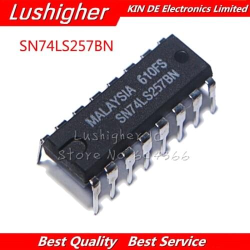 10Pcs SN74LS257AN DIP-16 SN74LS257BN DIP 74LS257 HD74LS257P