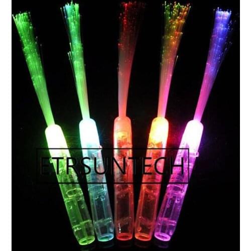 300pcs/lot Led Stick Light Optical Fiber Cheering Glow Wand Concert Supplies Props Wedding Event Party Decoration