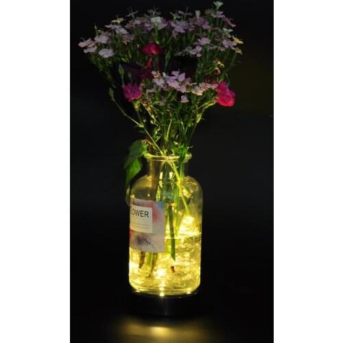 4INCH crystal candelabras wedding and party LED light