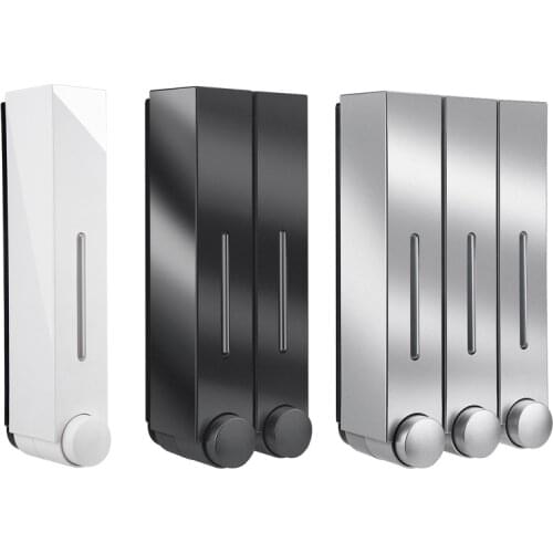 420ML Wall Mounted Bathroom Liquid Soap Dispenser Washing Lotion Hand Sanitizer Kid Family Hotel Kitchen Shower Gel Shampoo