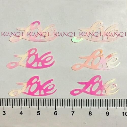 550pcs/900pcs 28*14mm Love Letter AB Pink Sequin Paillette Sewing,Wedding Craft,Shows,Clothes,Hat Kids DIY Garment Accessory