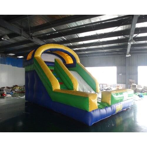 Commercial inflatable slide with free blower/inflatable amusement park slide for adults and kids