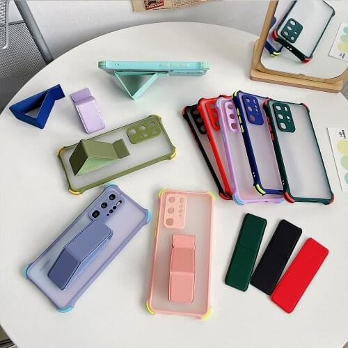 Wrist Strap Holder Magnetic Case For Realme 8 7 7i 6 6i 5 5i 6s 5s Pro C25 C21 C20 C17 C15 C12 C11 Shockproof Stand Phone Cover