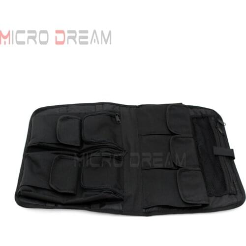 Motorcycle Saddlebag Saddleman Lid Organizer Tool Kit Tour Pack Saddle Bag for Harley Road King Electra Street Glide 2008-2013