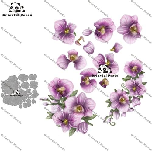 New Dies 2020 Camper Van Metal orchid Dies photo album cutting die Scrapbooking Stecil cu new metal slimline card craft dies