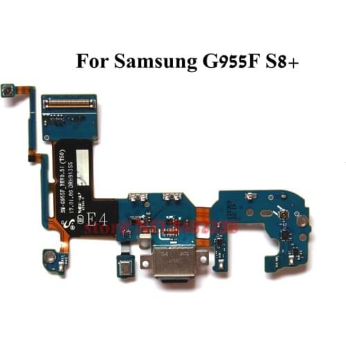 Original USB Charging Dock Port Flex cable For Samsung G955F S8+ SM-G955F Charger plug board connector replacement Parts