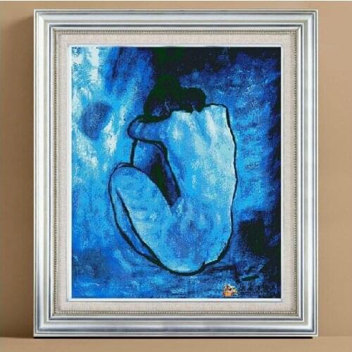 Embroidery Package Hot Sell Best Quality Cross Stitch Kits Blue Naked Girl Free Shipping Hot Sell