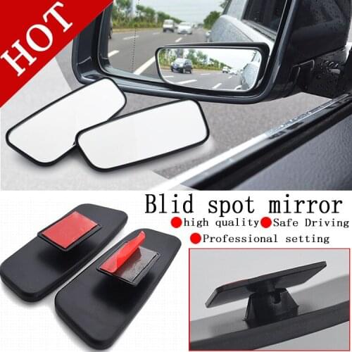 High quality 2PCS/lot New Blind Spot Mirror Set For All Universal Vehicles Car truck Accessories Decoration Free Shipping