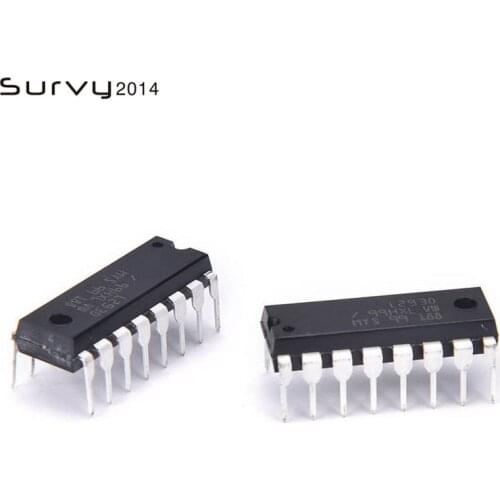 10PCS L293D DIP16 IC MOTOR DRIVER PAR diy electronics