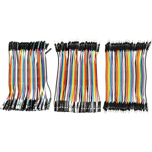 10cm 2.54mm 1pin Female to Female Male to Female Male to Male jumper wire Dupont cable