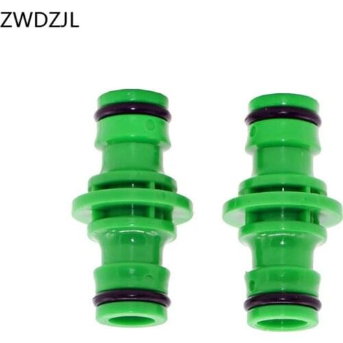 Irrigation 5/8" 2-way quick connector Gardening tap adapter garden irrigation Extension connector adapter 4 pieces