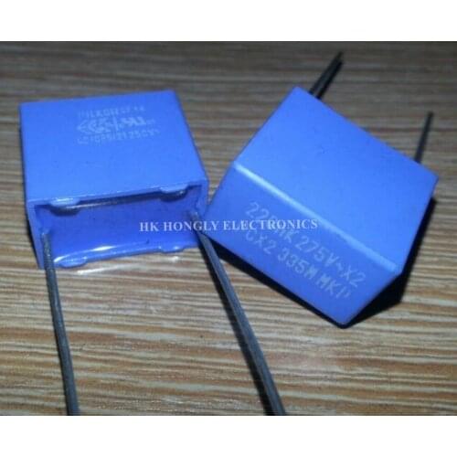30PCS 220n K 275V X2 335M MKP P=15mm Film Capacitor