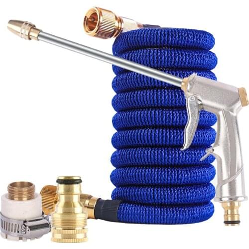 50 ft Cleaning Tool High Pressure Water Gun Metal Water Gun High Pressure Power Car Washer Spray Car Washing Tools Garde