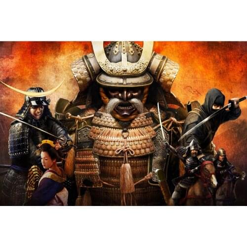 5D DIY Samurai Miyamoto Musashi Diamond Painting Full Drill Embroidery Cross Stitch Mosaic Craft Kit Sticker Home Decor Gift