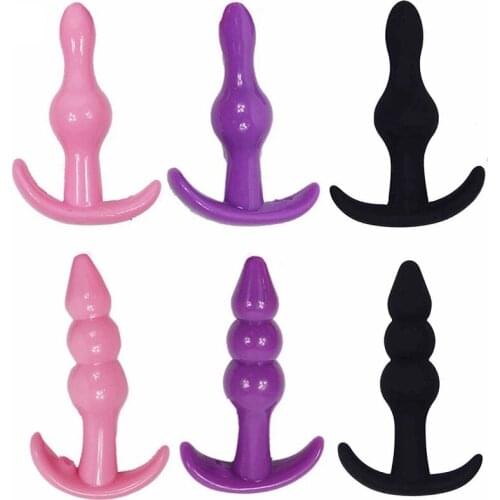 18+ Anal Plug Beads Vaginal G Spot Butt Stimulate Orgasm Massage Dildo Erotic SM Product For Masturbation sex toys for women