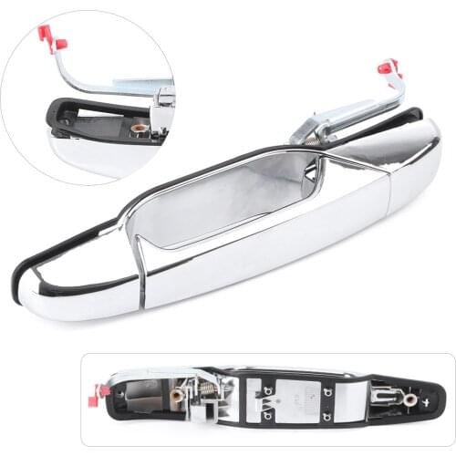 Car Outside Exterior Door Handle Rear Left For Chevy Cadillac Tahoe GMC Yukon Sierra Denali Xl 2007 08 09 10 11 12 2013