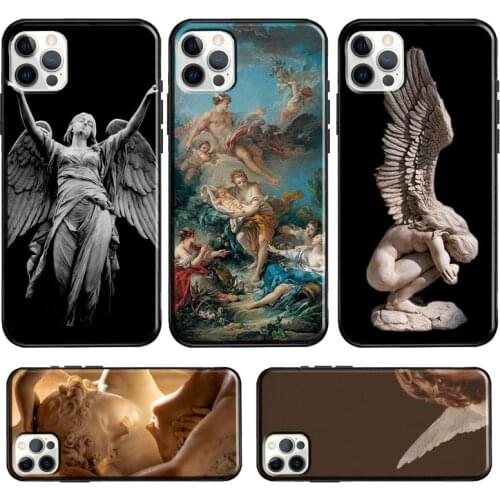 Renaissance Angels Case For iPhone 12 mini 12 Pro Max Cover For iPhone 11 Pro Max XS X XR 7 8 Plus SE 2020