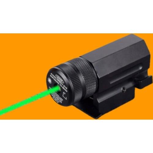 CNC Tactical Aluminum Red Green Laser Sight for Pistol Airsoft QD 20mm Rail Handgun Rifle Glock 17 18c 19 For Hunting Sight