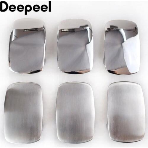 Deepeel 1pc 39mm Stainless Steel Belt Buckle Metal Brushed Smooth for Mens Waistband Head DIY Jeans Accessories Leather Craft