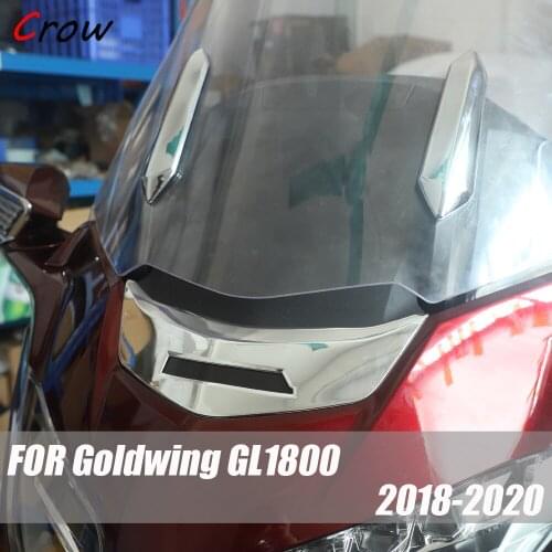 For Honda Goldwing 1800 F6B GL1800 2018 2019 2020 New Motorcycle Chrome Front Fairing Accessories