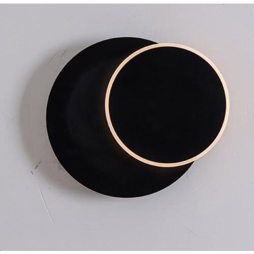 Creative rotatable wall lamp foyer nordic bedside light hotel corridor lighting applique murale luminaire