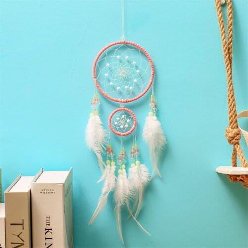 Dream Catcher for Girls Dream Catcher for Kids Feather Dream Catcher Wall Hanging Home Decoration Ornament Festival Craft Gift