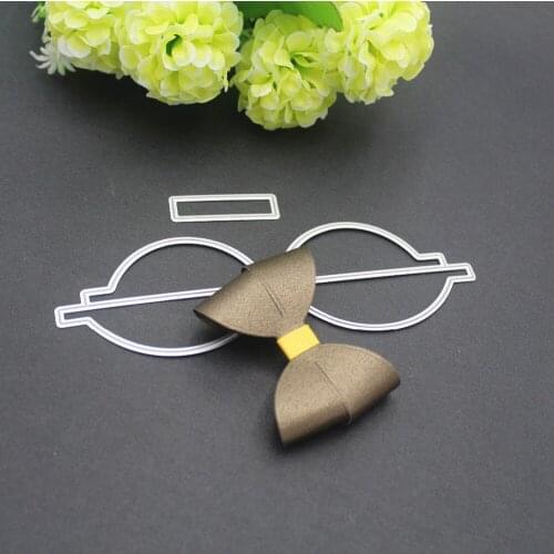 Bow ie Metal Cutting Dies Stencils For Card Making Decorative Embossing Suit Paper Cards Stamp DIY