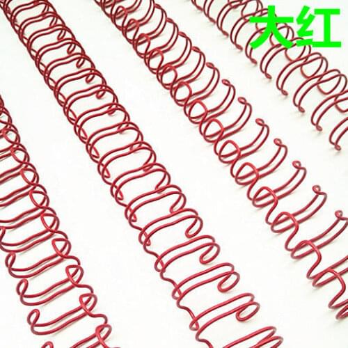 3:1 Metal YO Double Coil Calendar Binding Coil Notebook Spring Book Ring Wire O Binding A4 Binders Double Wire Binding