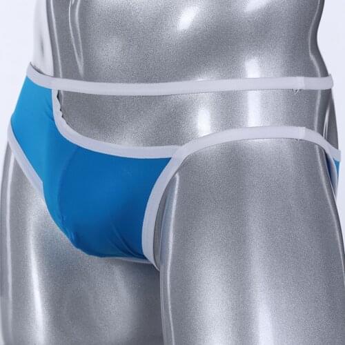 New Ice Silk Underwear Ultra-thin Mens Sexy Briefs Men Seamless Sexy Panties Pouch Bikini Underwear Jockstrap