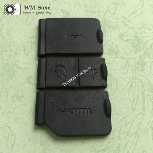 NEW For Nikon D500 HDMI-compatible USB Cover Rubber 11H7U 11H7S 11H7T Camera Replacement Unit Repair Part