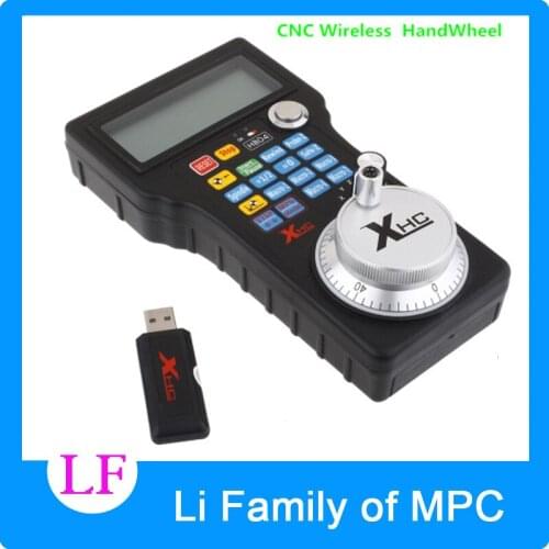 New Wireless USB MPG Pendant Handwheel Mach3 For CNC Mac.Mach 3, 4 Axis Controller CNC Wireless Handwheel