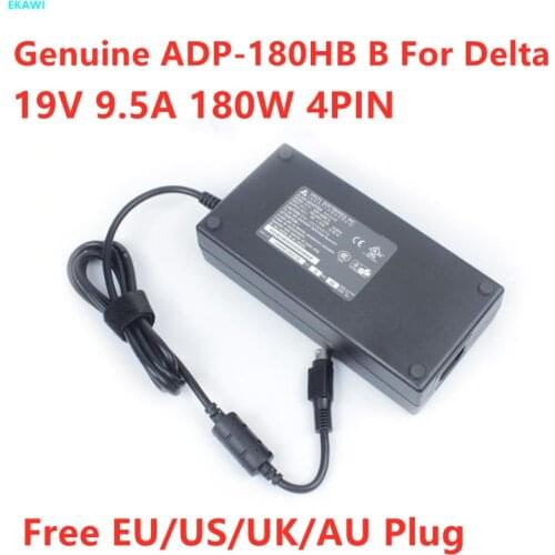 Genuine Delta ADP-180HB B 19V 9.5A 180W 4PIN ADP-180EB D AC Adapter For Delta LITEON PA-1181-08 180W Laptop Power Supply Charger